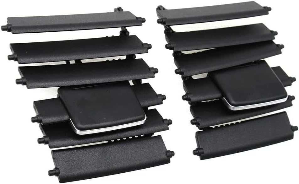 Централен ляв въздуховод Mercedes Benz W166 черно Мерцедес решетки