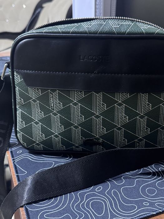 Барсетка лакосте люкс качество