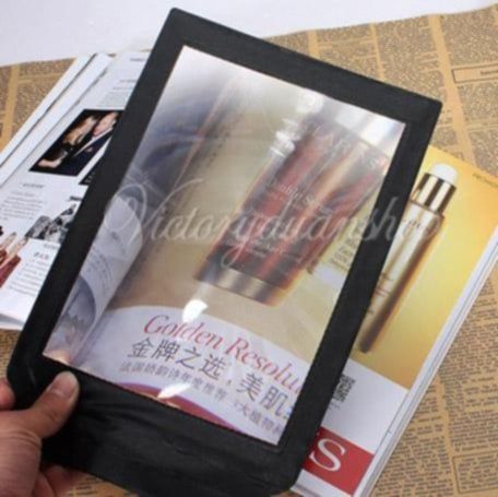 Голяма удобна лупа с 3Х увеличение 15 лв.

Лупата е много удобна за че