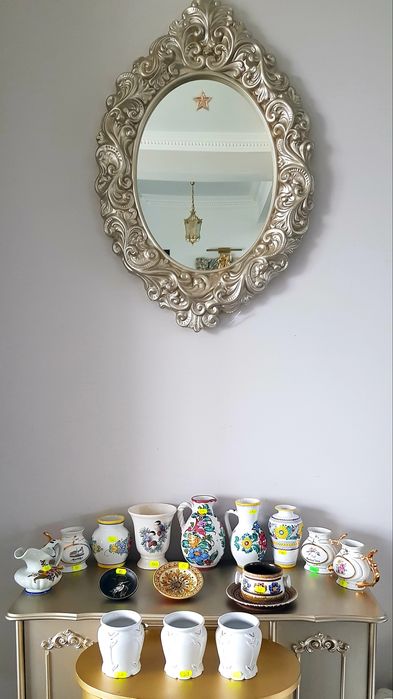 Carafa/cană din porțelan și ceramică