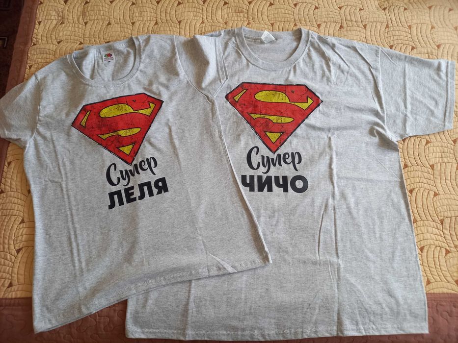 Персонализирани тениски/послание/леля и чичо