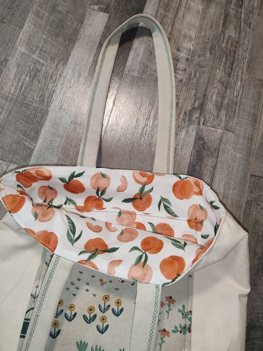 Sacoșa tote bag handmade