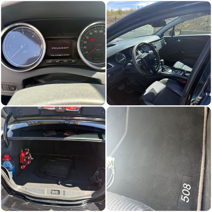Peugeot 508 2.0 HDi (163 CP) AUTOMAT | Head-up Display | Padele | Full Dotări