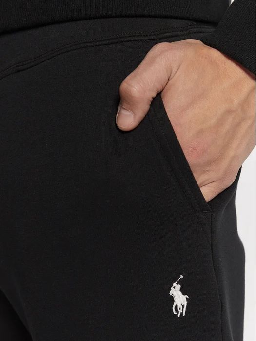 Polo Ralph Lauren Долнище анцуг  Черен Regular Fit М размер