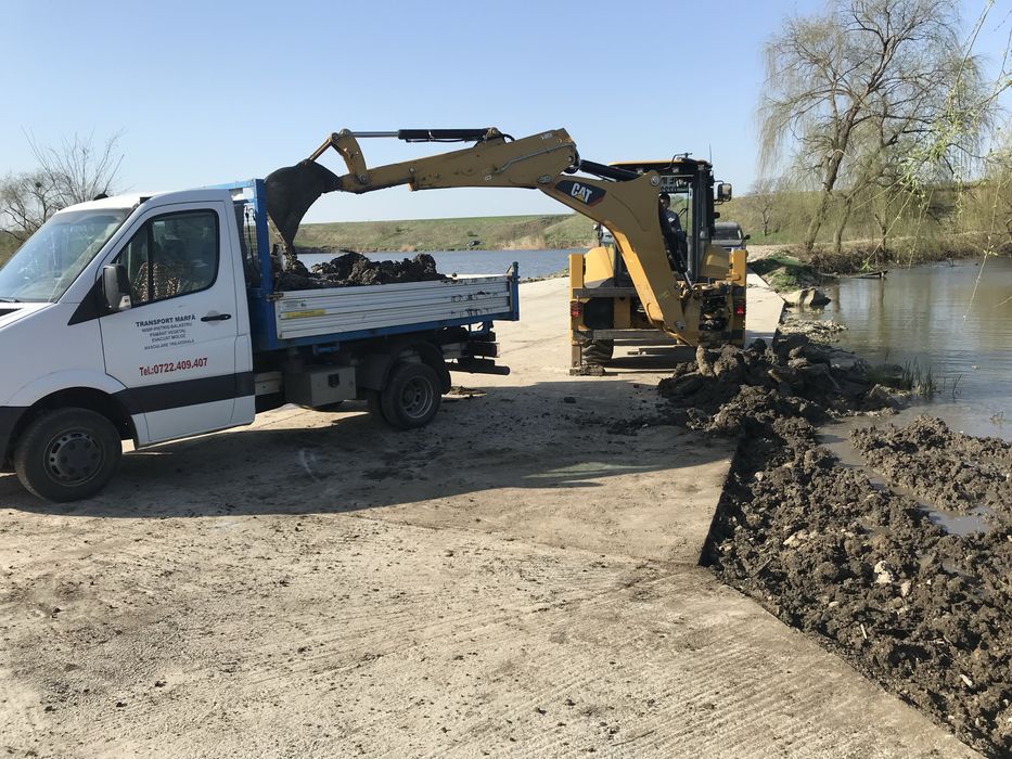 Inchiriem buldoexcavator si basculanta 8x4
