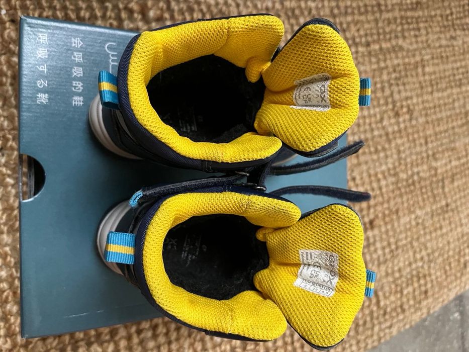 Ghete, Geox, marimea 22, albastru, STARE FOARTE BUNA