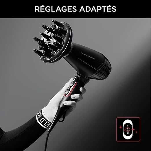 Сешоар за коса Rowenta Karl Lagerfeld Pro Stylist CV888LF0 Tehnologia Rowenta Air-to-Care 2200W