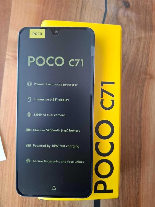 Xiaomi POCO C71 4G LTE (3GB+64GB) 6.88" 120Hz Display 32MP