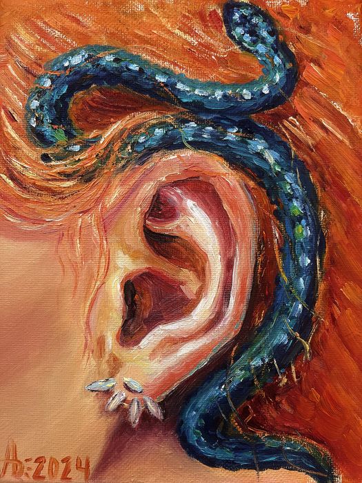 Картина маслом в интерьер