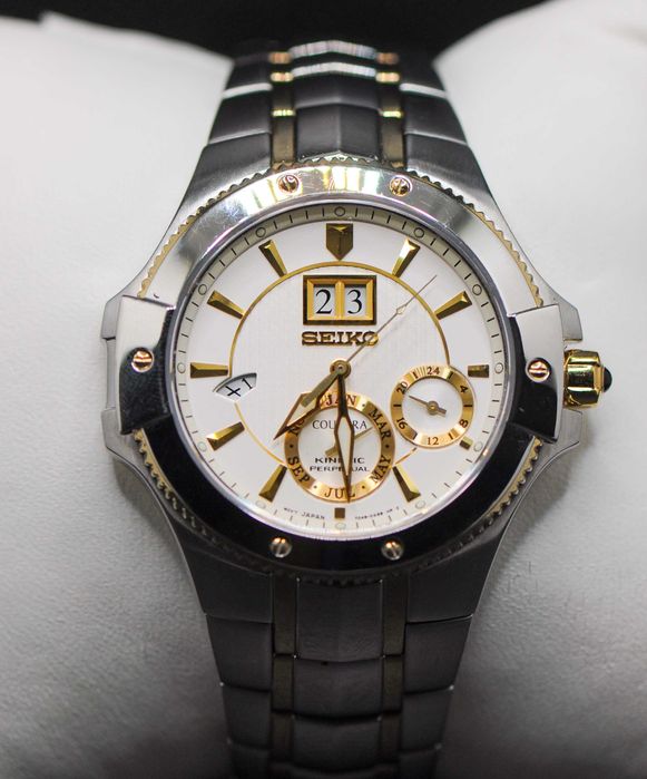 Мъжки японски часовник - Seiko Coutura Kinetic - Perpetual calendar