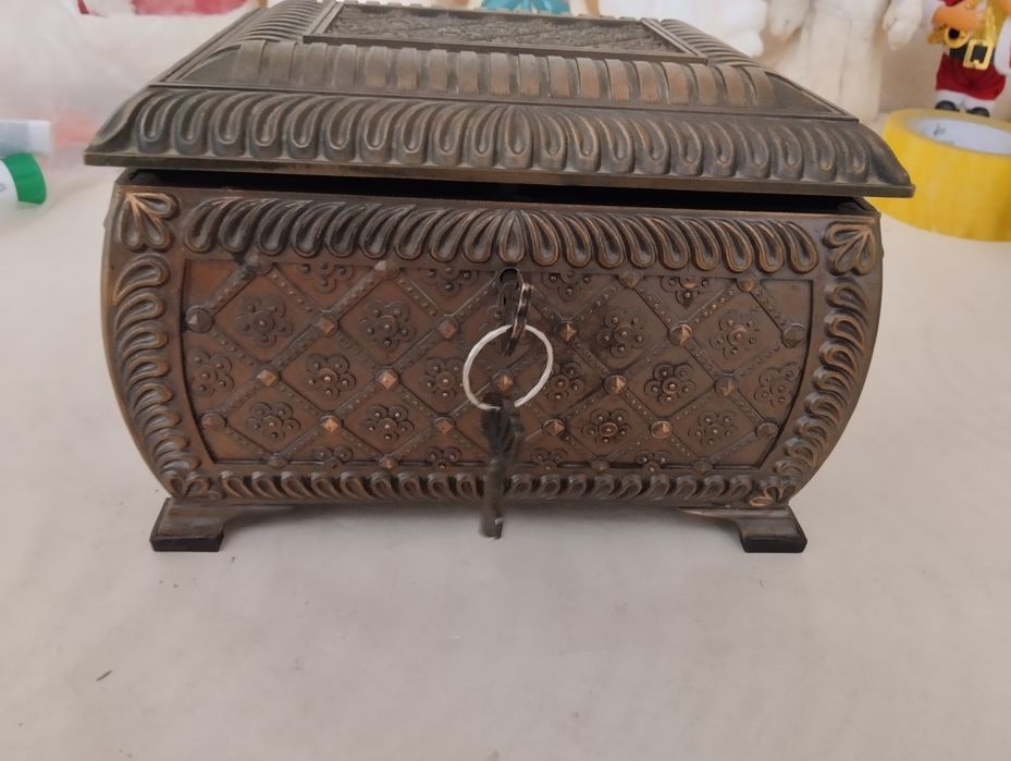Ларец винтажный метал