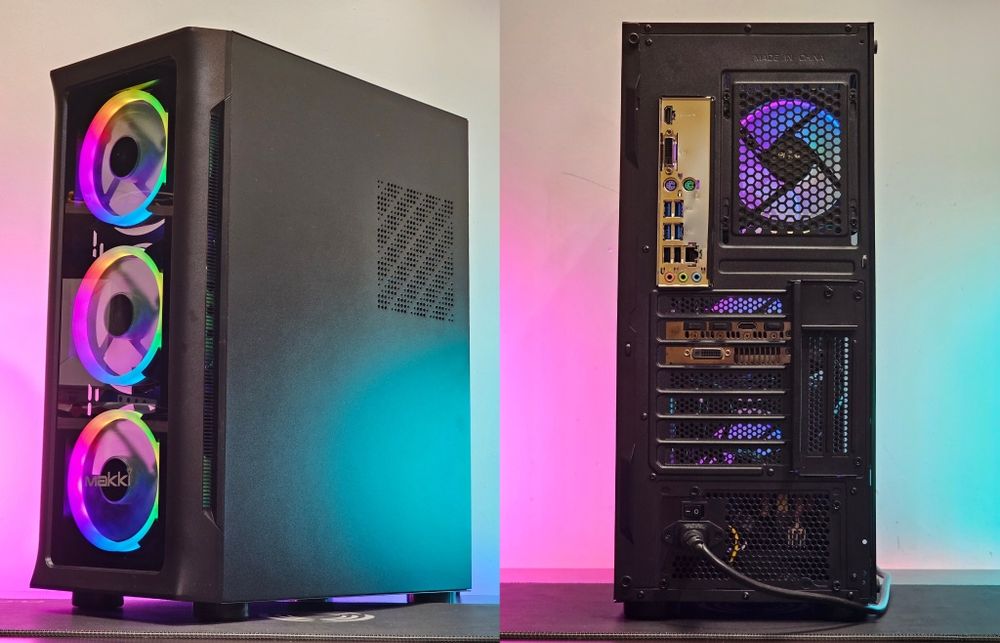 RTX 5060/Ryzen 7-5700X/RAM 32GB/SSD 1TB/Водно/Чисто Нов+Гаранция