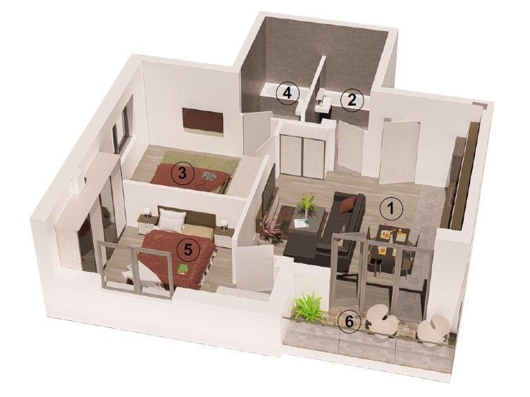 Ap 10 C5 3 camere Tautului Residence Park Parcul Poligon Sub Cetate
