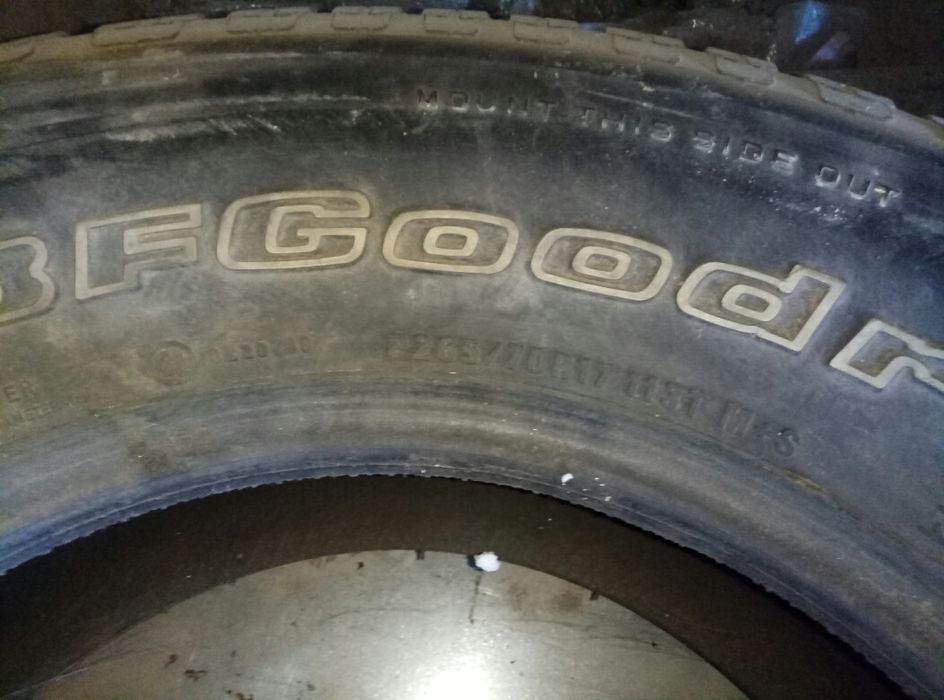 BFGoodrich  T/A 265/70/17