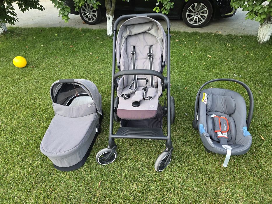 Vand Cărucior Cybex Bailos S Lux 3 in 1 Grey 2000 lei