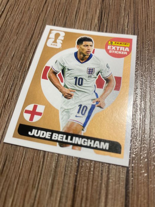 Jude Bellingham bronze sticker 2026 panini pret negociabil