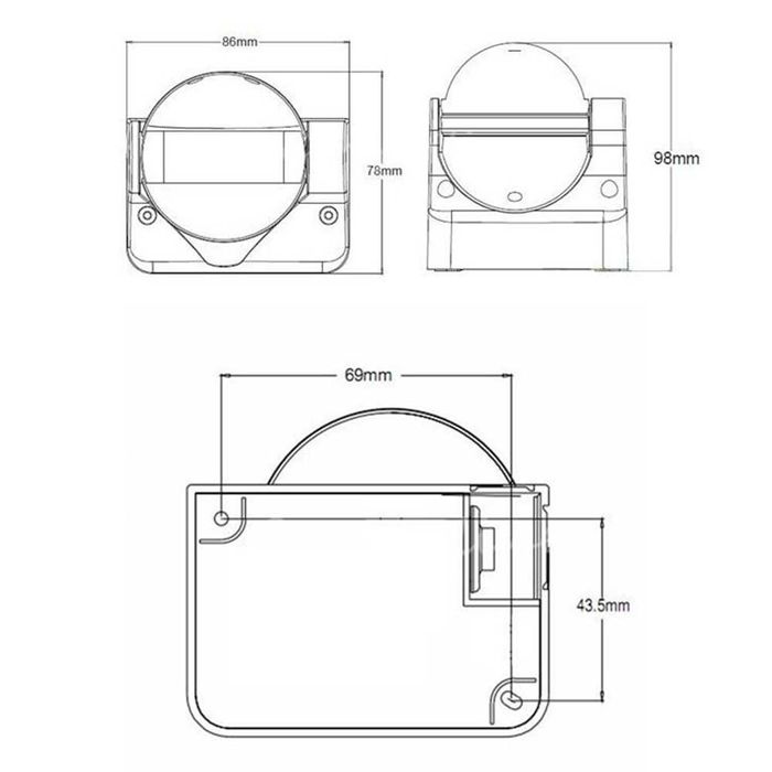 Датчик движения 220В