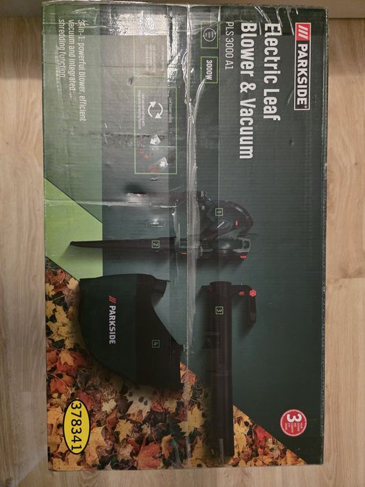 Suflanta cu tocator 3000w Parkside 55L