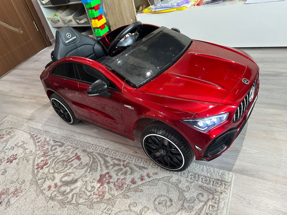Детска акумулаторна кола CLA 45S 4x4 (12V) – КАТО НОВА + Дистанционно