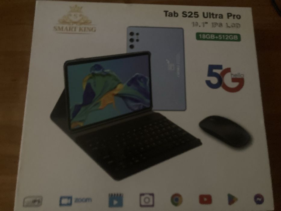 Smart King Tab S25 Ultra Pro Tablet Laptop