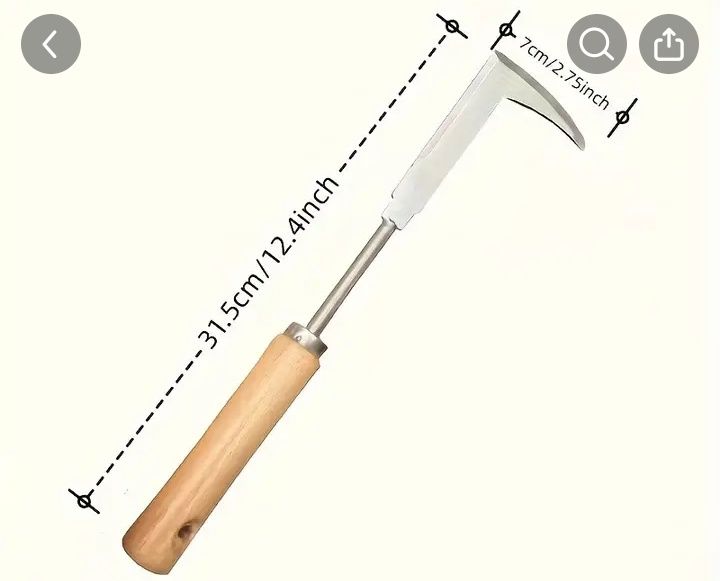 Сърп за корени нов