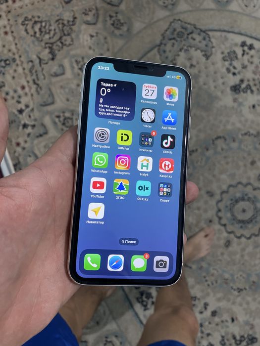 Айфон 11 всё в оригинале без ремонта
