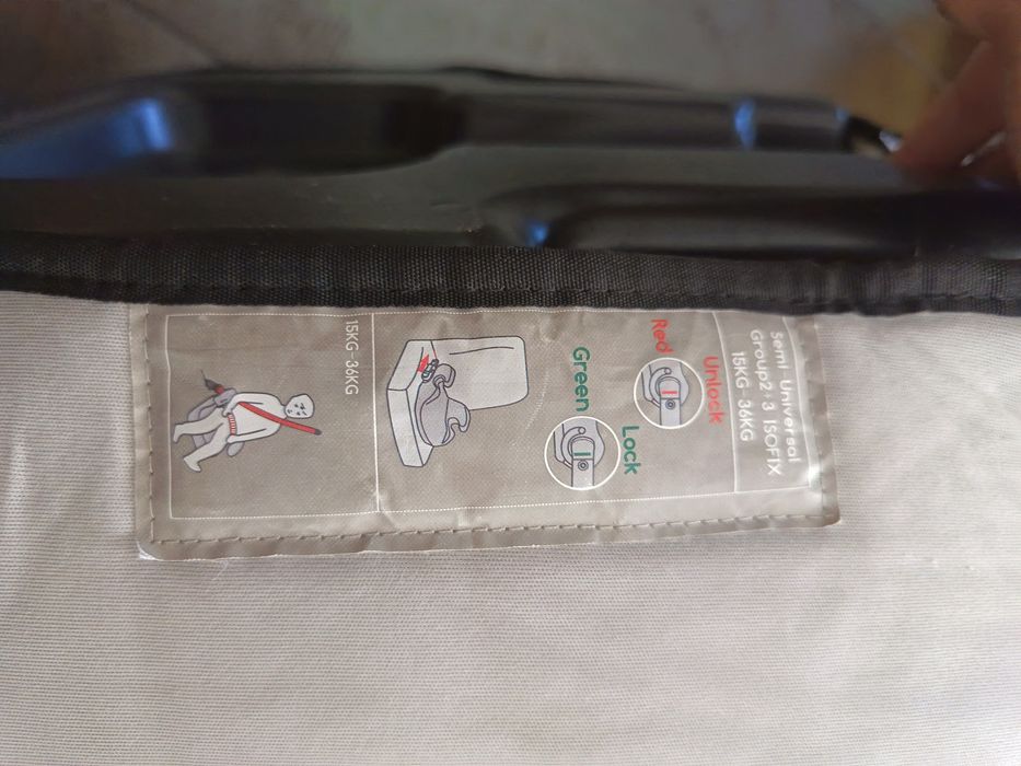 Детска седалка с isofix