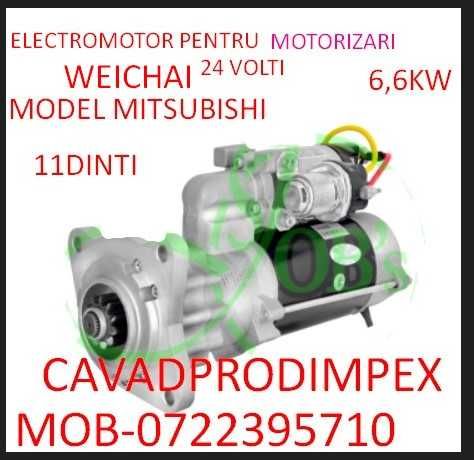 Electromotor utilaj NOU 6.6 KVpentru WEICHAI 6101-6105