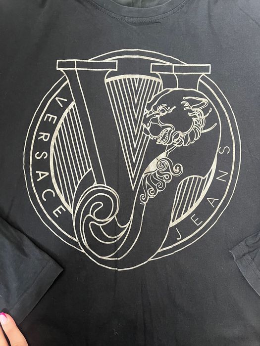 Мъжка блуза Versace Jeans черна оригинал