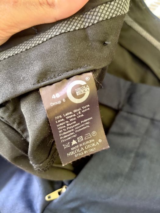 Абитуриентски или бизнес марков мъжки костюм Nikola Gioka  + подарък