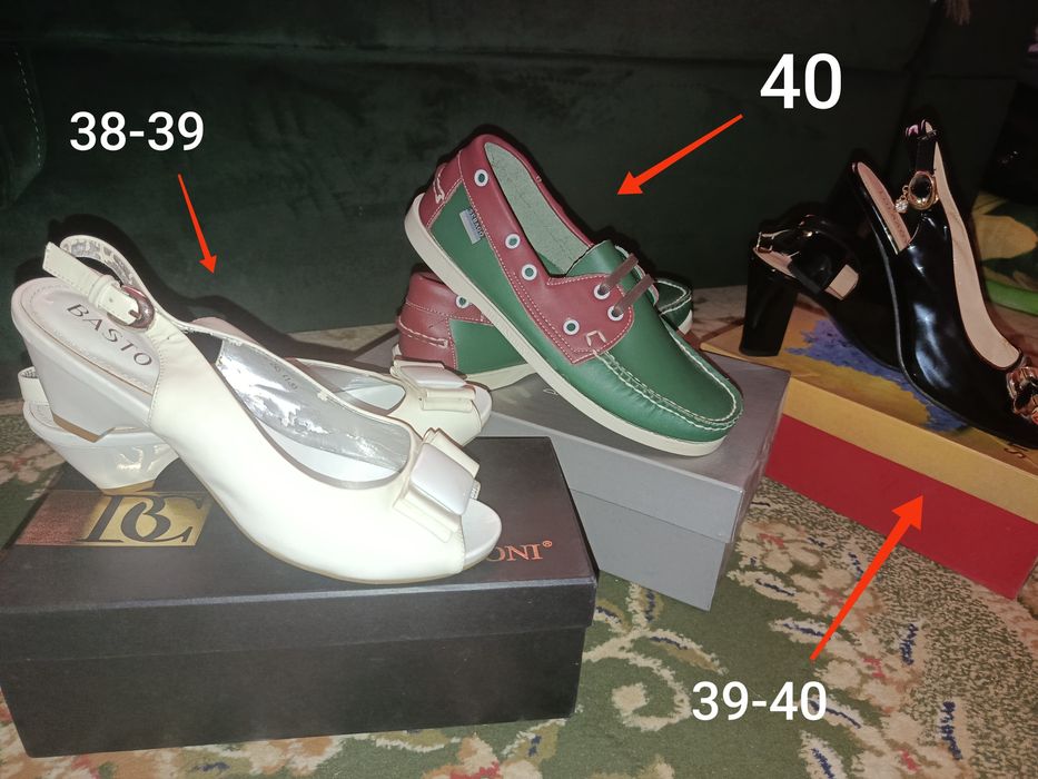 Туфли , макасины , красовки,балетки в отличном состоянии .Б/у