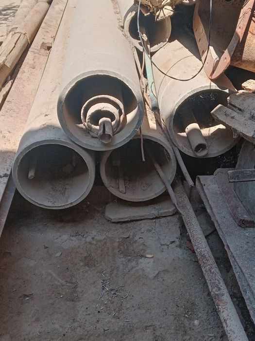 Asbest quvur (truba) Ø300 mm, 3.80 metr – Sifatli holatda
