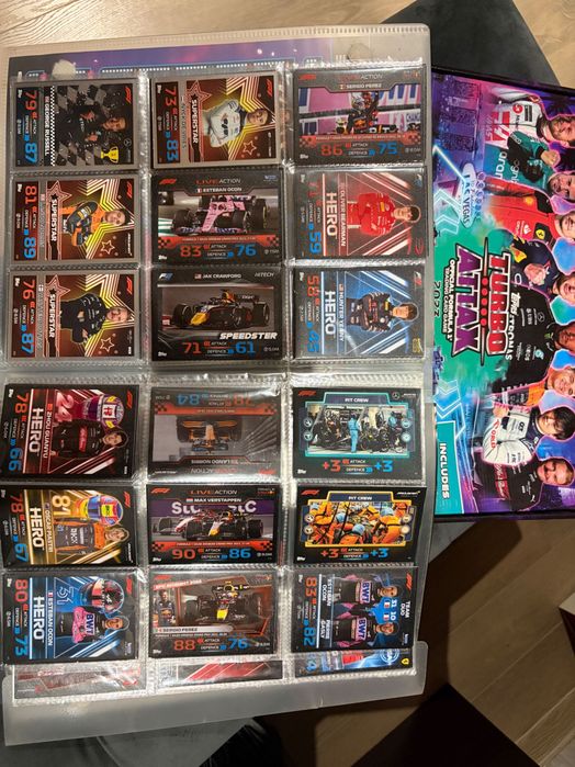 TOPPS F1 TURBO ATTAX – Карти за продажба и размяна