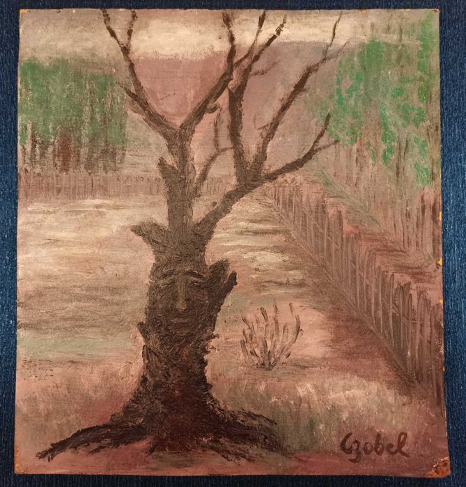 Tablou copacul cu chip