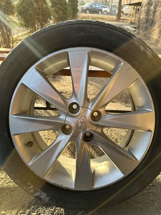 Оригинальный диск Акцента с резиной