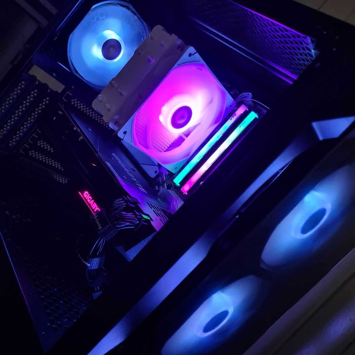 Геймърски Компютър! RTX 4060, Intel i5-13400F, 16GB RAM - НОВ