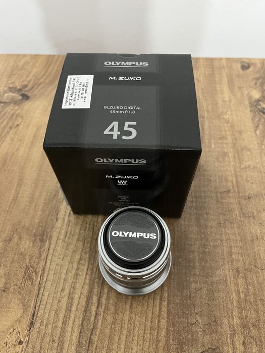 Obiectiv MFT Olympus M Zuiko 45mm F1.8