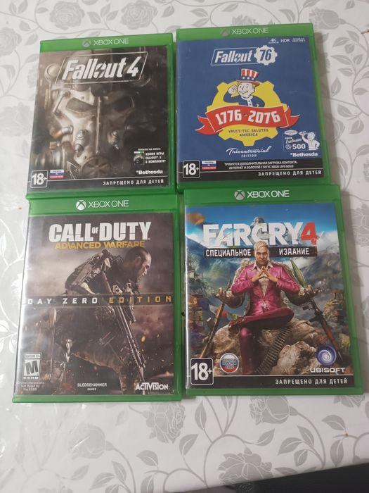 Диски на приставку xbox one