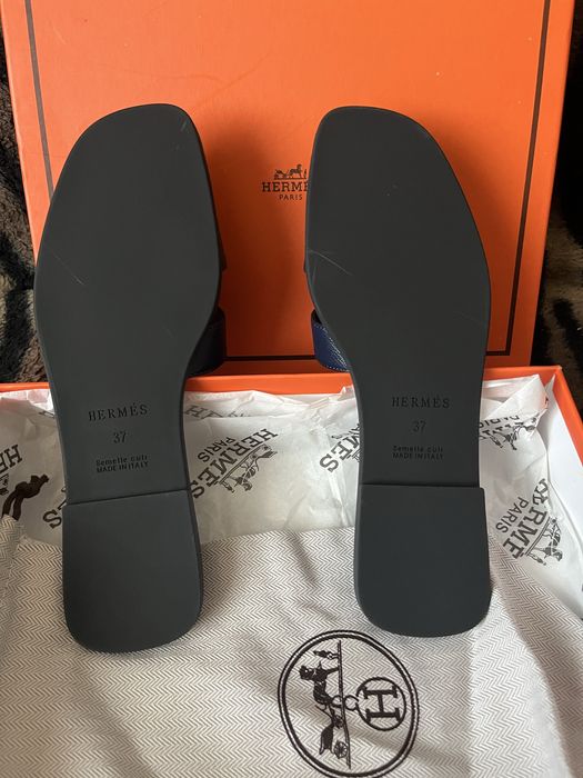 Hermes Slippers 37
