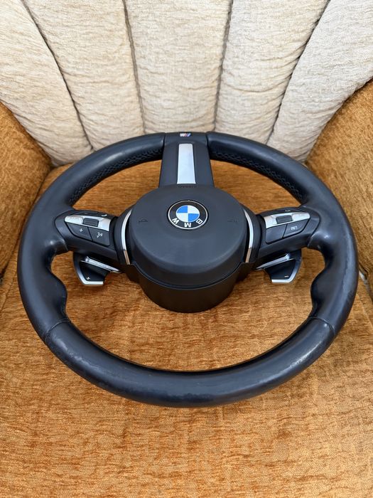Volan + Airbag BMW Seria 5 6 7 F10 F11 F07 F01 F02 F12 F13 F06