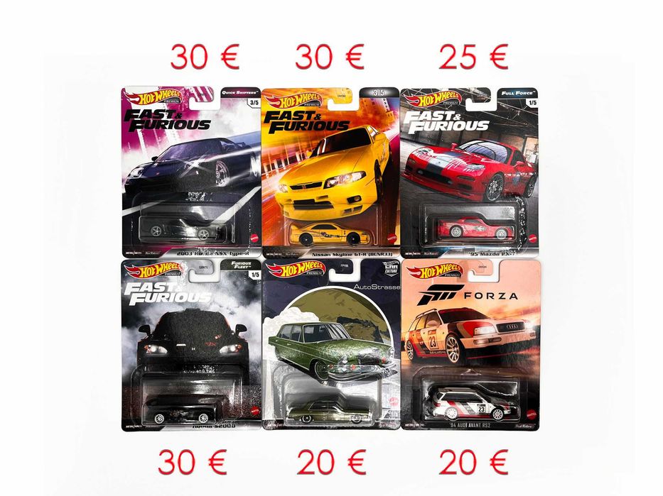 Hot Wheels Premium, Fast & Furious, Collectors, Boulevard, Tomica