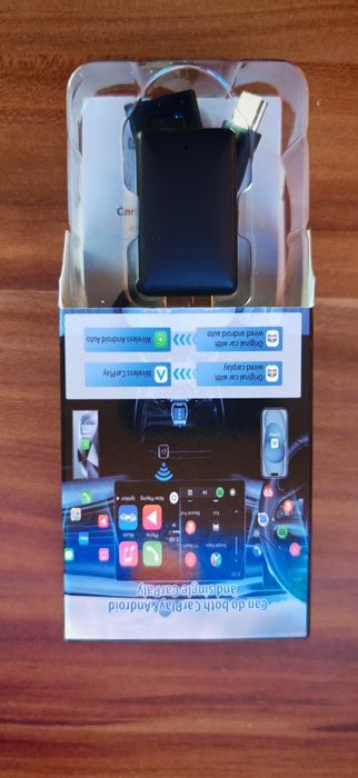 Adaptor Wireless Apple CarPlay și Android Auto