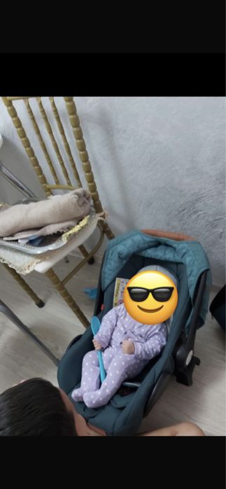 Продам б/у коляску 3в 1