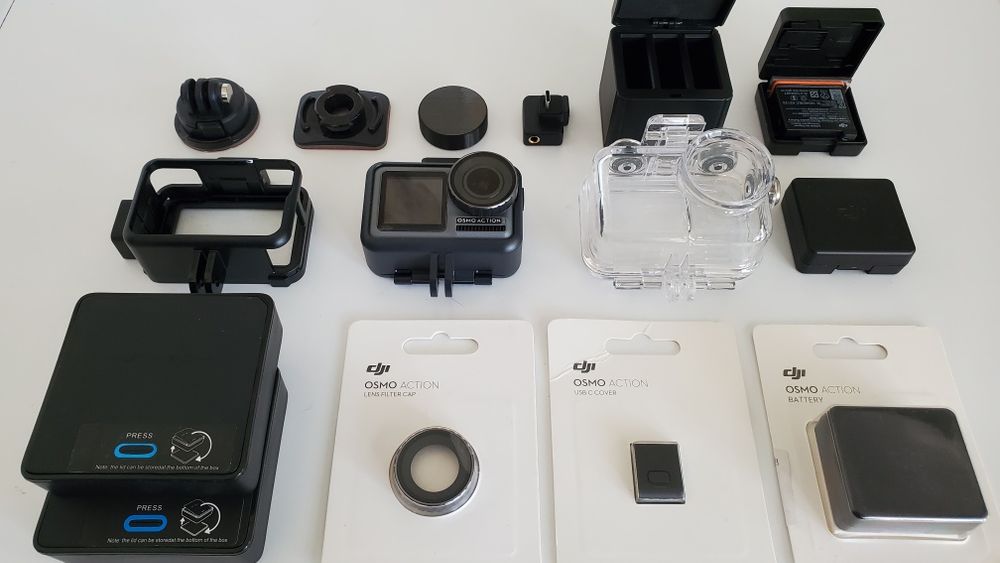 DJI Osmo Action камера + аксесоари + филтри