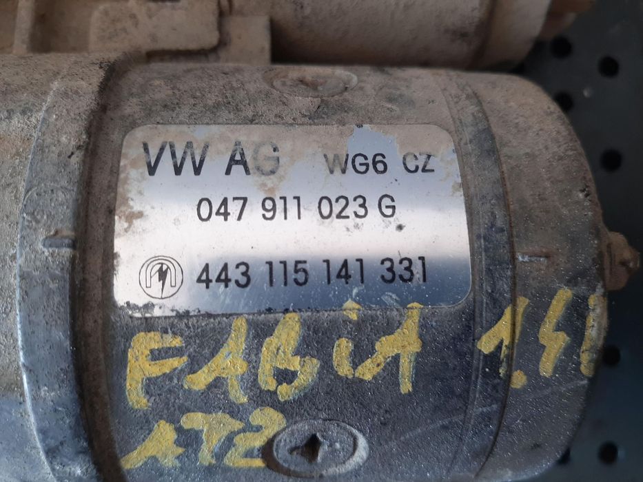 electromotor 1.4 mpi benzina atz skoda fabia 1  047911023g
