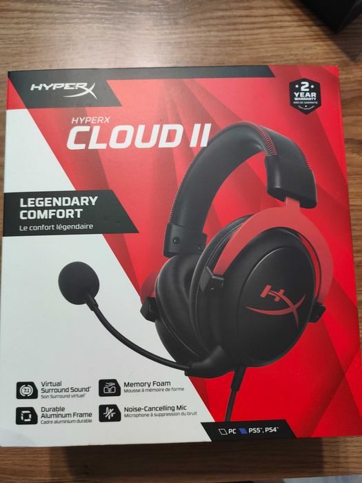 HyperX Cloud II игровые наушники 7.1 с микрофоном