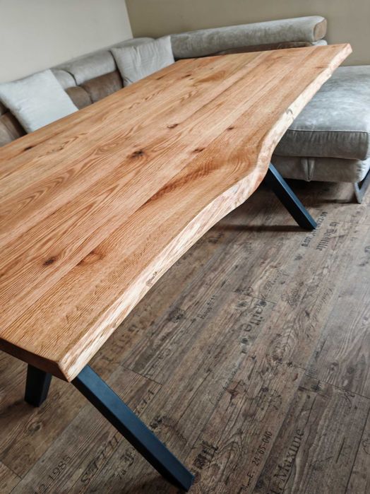 Трапезна маса дъб масив с размери 160х80