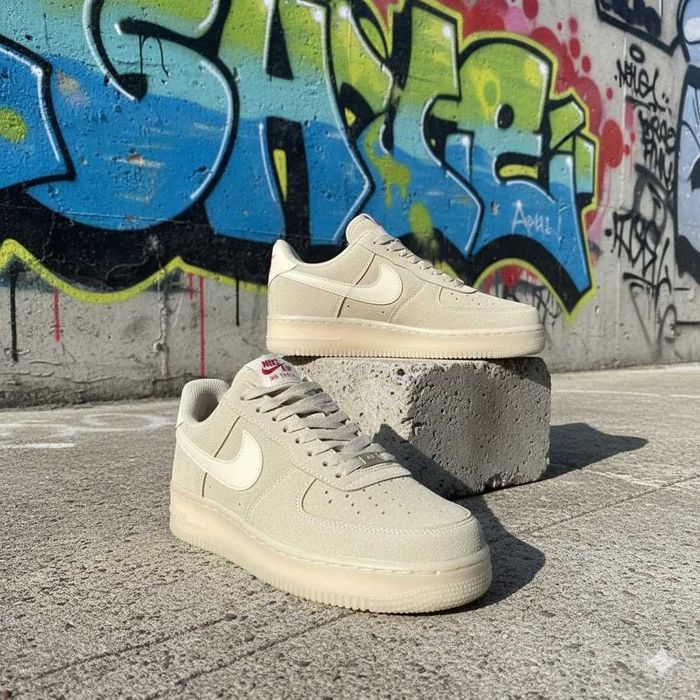 Adidasi Nike Air Force 1 Bej - Marimi 40-45 - Model Barbati Premium