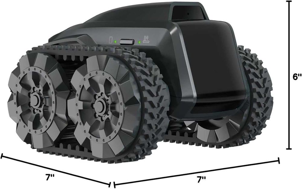 Moorebot Scout Model E — универсальный мобильный робот-камера.