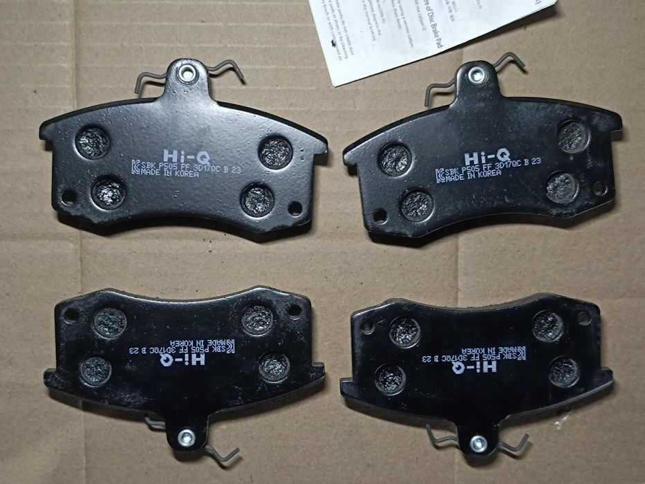 Новые колодки ваз 2108-09